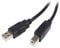 StarTech.com USB2HAB3M - Cable USB para Impresora (3 m, 1 x USB A Macho, 1 x USB B Macho) Negro