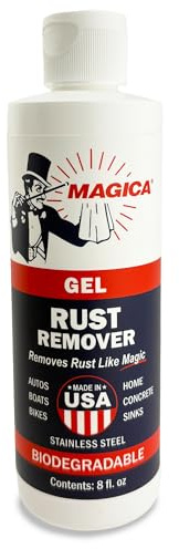 Magica Rust Remover Gel (8oz) USA Made