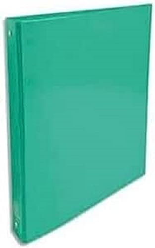 Exacompta - ref. 519293E - 1 Iderama film-coated rigid binder - 4 round rings, diameter 30 mm - Spine 40 mm - External dimensions: 32 x 26 cm - A4 file format - Colour: dark green