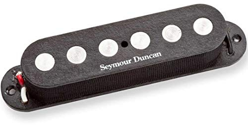 Seymour Duncan Quarter Pound Strat - Middle Rwrp - Tapped - Black