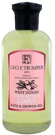 Geo F Trumper Extracts of Limes Bath and Shower Gel 200ml