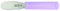 Mercer Culinary Millennia 3.5-Inch Wavy Edge Spreader, Purple, Stainless Steel, 9cm