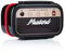 MUSTARD - Rock Box Lunch Box I Brotdose aus Plastik mit Besteck I mit Trennwand I Bento Box I witzige Dose für Pausenbrot I lustige Geschenkidee für Schüler I Lunchbox I Gitarrenverstärker - Schwarz