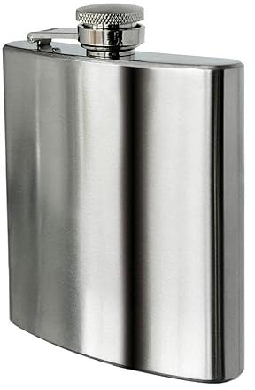 Wine and Spirit Accessories 8oz Stainless Steel Hip Flask