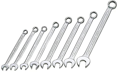 Draper 13710 S8M Elora Long Metric Combination Spanner Set, 8mm-17mm, 8 Pcs