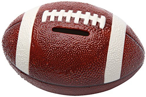 Cosmos 10511 feines Porzellan Fußball Spardose, 3–1/2 Zoll