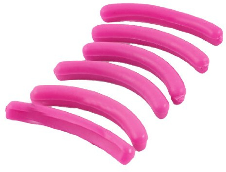 Sourcingmap Gummi Frauen Flexible Refill Wimpernformer Pad, fuchsia – 6 de