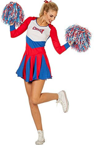 Wilbers 4264 Cheerleader Cheerleading Uniform Sexy Damenkostüm Kostüm Damen 34
