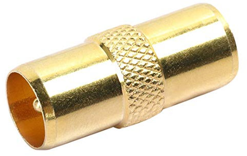 DIGIFLEX Adaptador de Antena Macho a Macho, Adaptador de Cable Coaxial RF