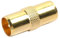 DIGIFLEX Adaptador de Antena Macho a Macho, Adaptador de Cable Coaxial RF