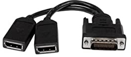 StarTech.com 8IN DMS-59 TO DUAL DP CABLE CABLE ADAPTER - DMS TO 2X DP, DMSDPDP1 (CABLE ADAPTER - DMS TO 2X DP)