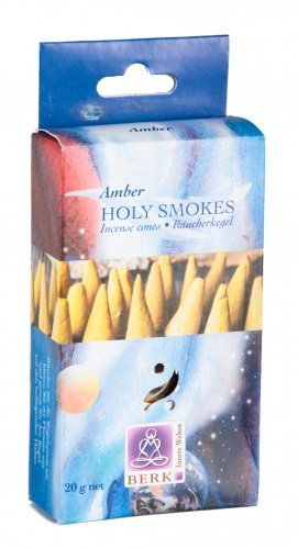 Berk Amber Räucherkegel, 1 Stück, 1 Set, Harz, Räucherstäbchen, INCENSE