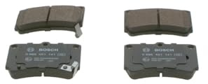 Bosch 986461141 Bremsbelagsatz | Bosch-Qualität - für weniger Bremsgeräusche und Bremsstaub - ECE-R90 zertifiziert - kupferfrei