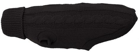 Wolters Cat&Dog 39253 Zopf-Strickpullover 25 cm, schwarz