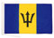AZ FLAG - Flagge Barbados - 45x30 cm Mit Kordel - Barbados Fahne 30 x 45 Cm - Flaggen