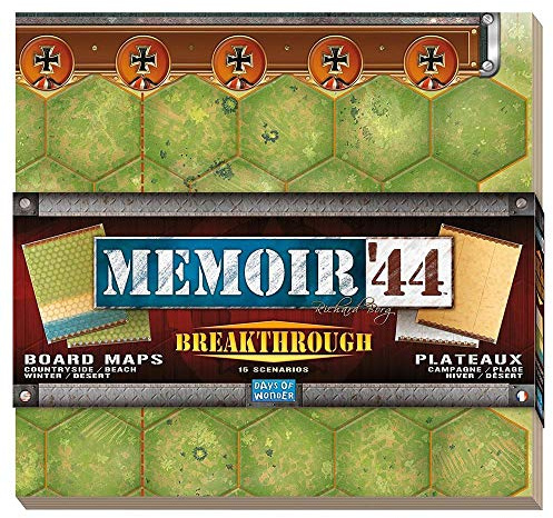 Days of Wonder | Memoir '44: Breakthrough Kit | Board Game | Ages 8+ | 2 Players