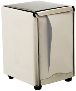 Jantex White Single Ply Napkins, Pack of 6000 | Single-ply design offers cost-effective, high-volume table service, suitable for busy commercial catering environments.