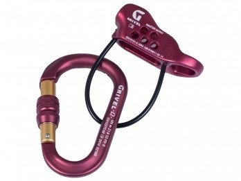 Grivel Master Mono KIT desce/aseg + mosquet K6N, Abseilgeräte/Sicherer, gv-RTMAMBP