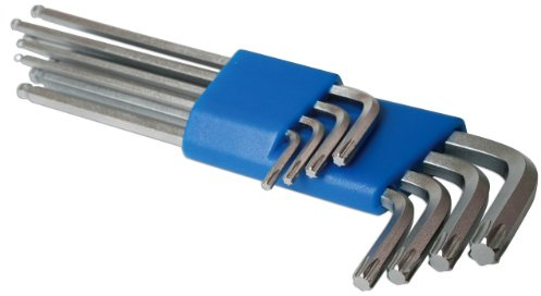 Laser 4180 Ball-Ended Hex & Star Key Set 8pc