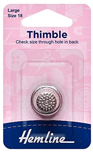 HEMLINE STEEL THIMBLE L H222.L