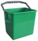 Eimer 5 Liter 4 Farben System, grün