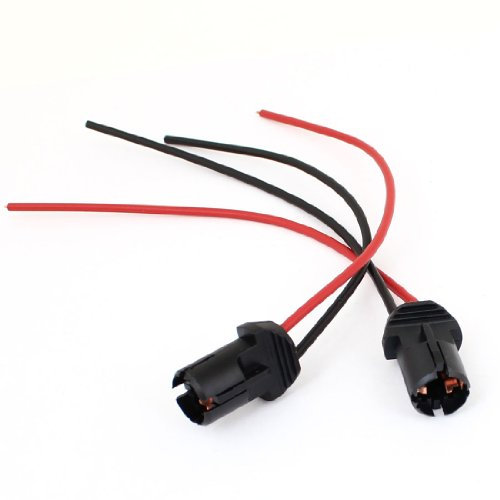 sourcing map T10 W5W Ampoule Lampe Auto prise connecteur porte-Postes 2pcs
