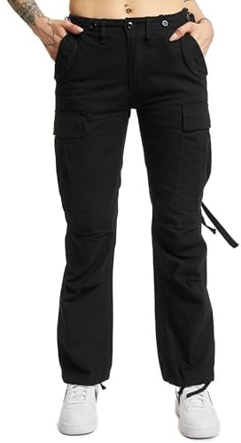 Brandit Women M65 Pants, Farbe: Black, Größe: 35