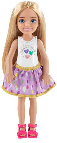Mattel Barbie FDB33 Chelsea Puppe und Eiswagen Spielset