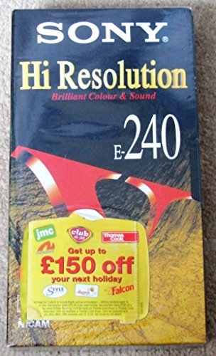 Sony E240 HR Blank Tapes
