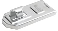 Sterling BHS120 120 mm Hasp and Staple Designed for Use with Disc Padlocks, Chrome