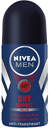 Nivea Men Dry Impact Deodorant Roller, 50 ml