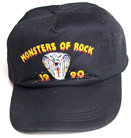 Basecap Monsters of Rock 1990 Baseball Cap Rarität von 1990