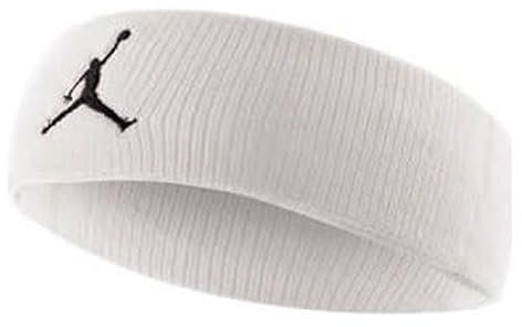 Jordan NHBDFJW carta Football Nike Jumpman DRI-FIT Head TIE WHT/BLK, Bianco, Taglia Unica