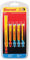 Starrett Assorted Metal Cutting Jigsaw Blade Set - 5-Pieces - Various Lengths & TPI - Unified Shank Bi-Metal Saw Blade Set - BU3