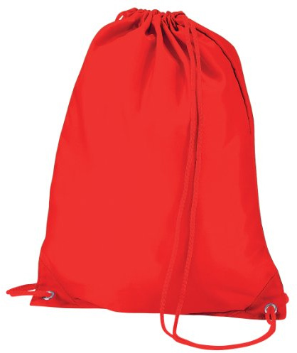 Quadra Herren qd017redd Gym Sack, Rot, One Size