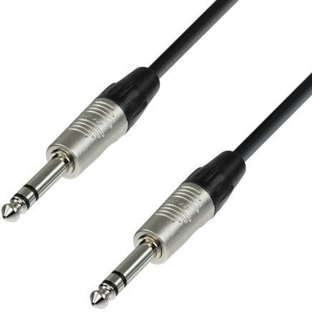 Adam Hall Cables 4 STAR BVV 0150 Symmetrisches Kabel REAN Klinke TRS | 1.5 m