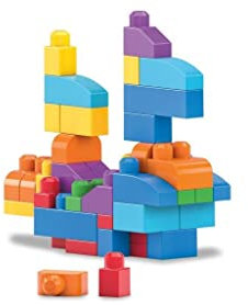 Mattel Mega Bloks First Builders Bausteinebeutel Large 80 Teile