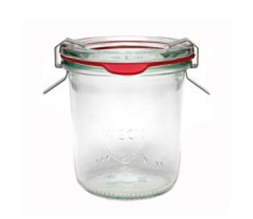 48 Weck Gläser 140 ml Einmachgläser Sturzgläser Weckgläser/inkl Einkochringe Klammern Glasdeckel WSK