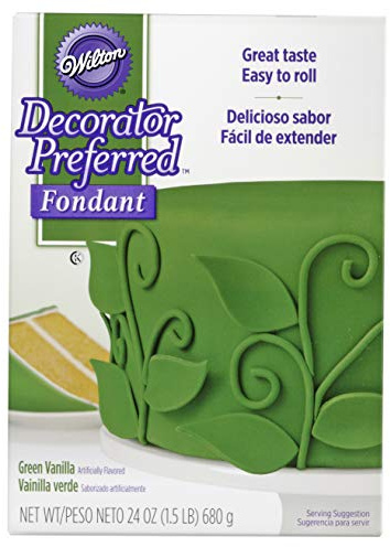 Wilton Decorator Preferred Fondant 24oz-Green