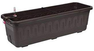 Plastkon autorriego Jardinera Smart Sistema fantazie 100 cm, Color marrón