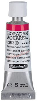 Schmincke – HORADAM® AQUARELL - feinste Künstler-Aquarellfarben, Permanent Karmin - 5 ml