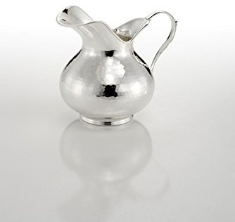 SWEET HOME Brocca Acqua Vino Argentata Argento Stile Inglese cod.5048115-04 cm 17x9x15h by Varotto & Co.