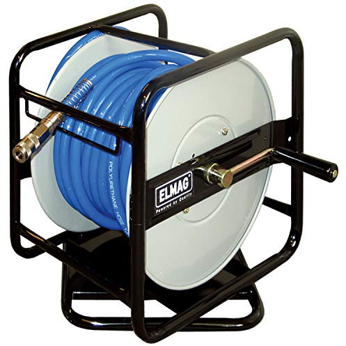 Elmag 42199 Druckluft Schlauchtrommel Eurodrum Air 20 m, Schlauch Durchmesser 10 mm x 15 mm
