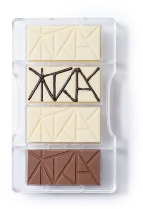 Decora 0050083 Moule pour Chocolat Tablette Cavites 85x42x10 mm - 200X120X22MM, polycarbonate