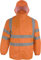 Prevent Warnschutz-Regenjacke RJO, leuchtorange, Gr. L