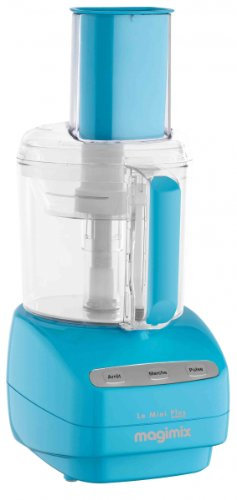 Magimix - Mini Plus - 400 W / 1,7 l - Robot da cucina blu (bottoni, 1 m, Francia, acciaio inossidabile)