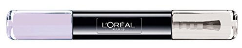 L'Oréal Paris Infaillible Nagellack Lila / 2 in 1 Top Coat und Unterlack in sanftem Lila / 043 Endless Candyheart / 1 x 10 ml
