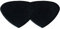 Pick Boy Plektrum/Pick Carbon Nylon, 1,00 mm, stark, schwarz, 12 Stück