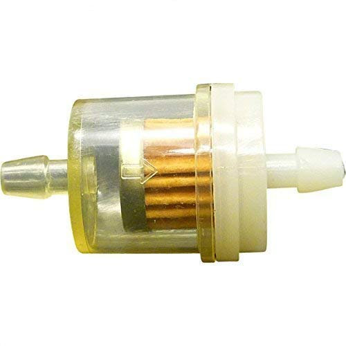 Benzinfilter HQ mit Feinfilter für Scooter Roller Mofa Baotian Ecobike Hero Rebel Tanco / Rex Rs 400 425 450 460 500 750 / Jinan Quingqi QM50QT-6, Off Limit, Benzhou City Star Retro Cruiser YY50QT Yingying,Znen,Firenze,Jinlun Starquad,Kymco Filly, Agility 4t,Super 8 4T,People S 4T