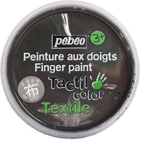 Pebeo 946153 peinture de mains Noir